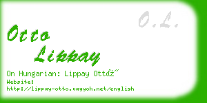 otto lippay business card